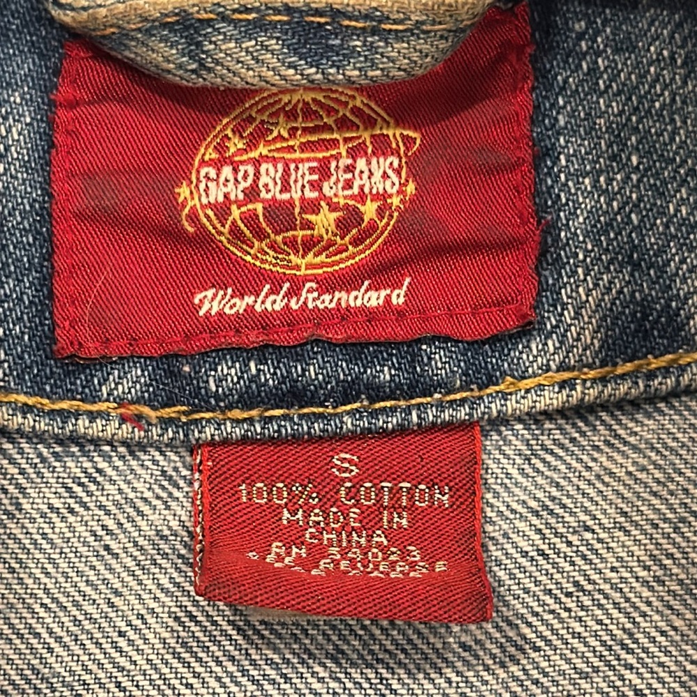 Hand crafted Jean jacket - Picture 5 of 5